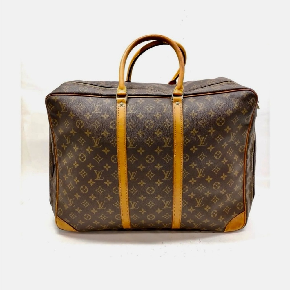 Louis Vuitton Brown Monogram Travel Bag